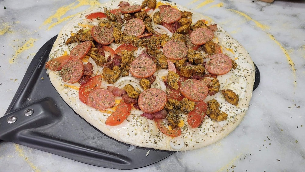 Pyro Kitchen 13" Perforated Aluminum Pizza Peel - Image 3